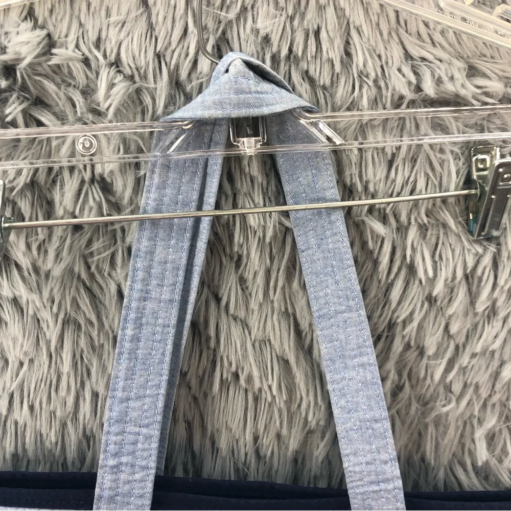 RL Ralph Lauren Tote Bag Blue Logo Diaper Bag Double Handle Pockets